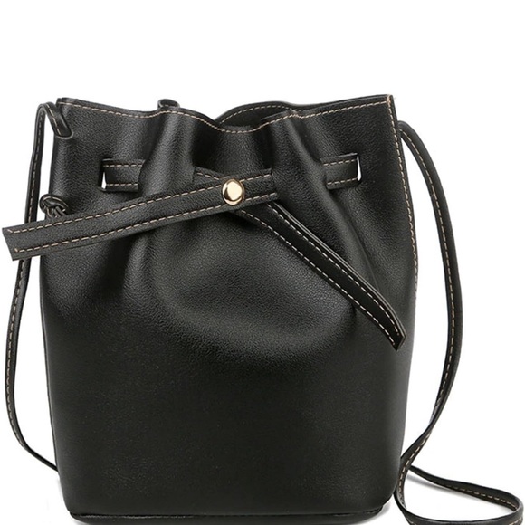 Handbag Soft Mini The Tote Crossbody Bags for Women Black Color - Picture 3 of 4